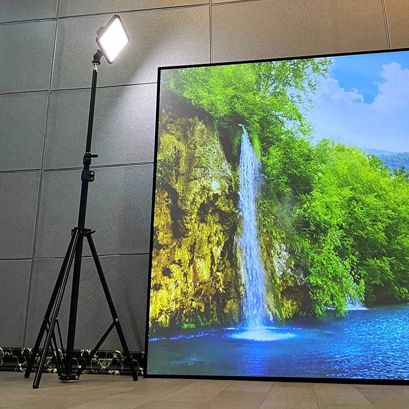 135" 150" 16:9 Flexible Fresnel Lens ALR Fixed Frame Projection Screen