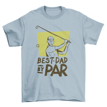 Best Dad Golf T-shirt