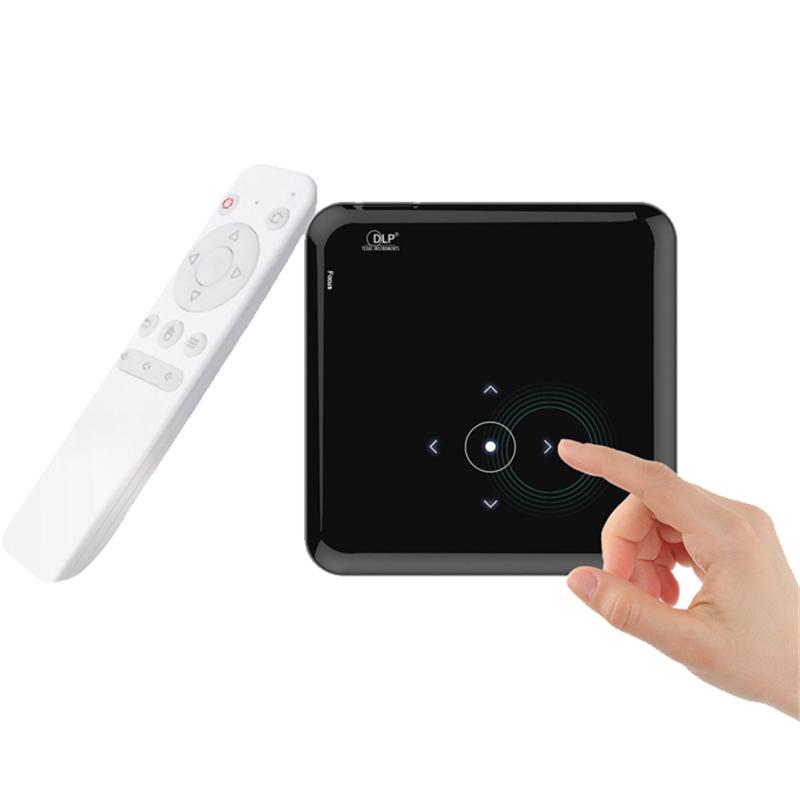 1pcs ES80 Mini Intelligent Projector Home 1080P HD Mini DLP Mobile